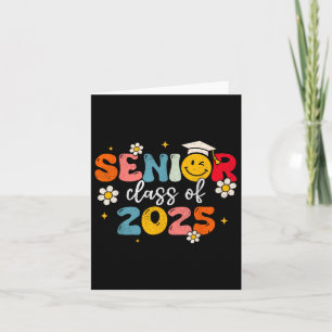 Tarjeta Cl De 2025 Senior 2025 Groovy Graduation 2025 Muje