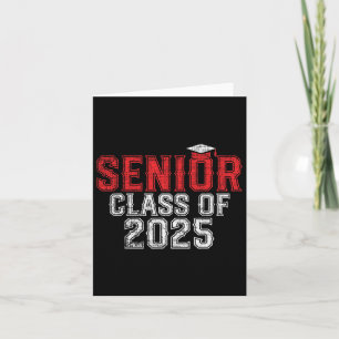 Tarjeta Cl De 2025 Senior 2025 Volver A La Graduación Esco