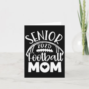 Tarjeta Cl De 2025 Senior Footll Graduation Mom