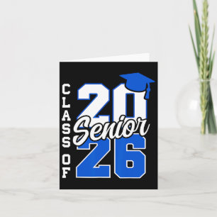 Tarjeta Cl De 2026 Senior 2026 Ck A La Escuela 2025 Gradua