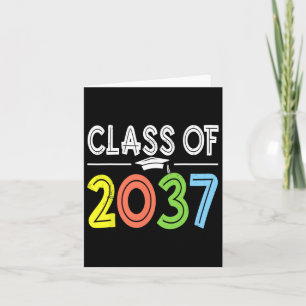 Tarjeta Cl De 2037 Crecer Con Mí Primer Día De Graduación