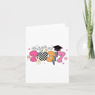 Tarjeta Cl De 2037 Pre K Crecer Con Mí Graduación Groovy