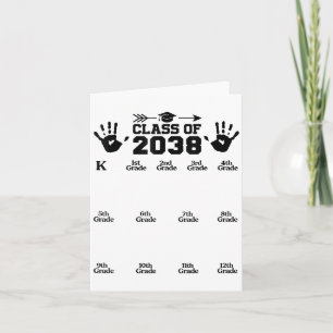 Tarjeta Cl De 2038 Crecer Con Mí Huella Previa K 12º Grado