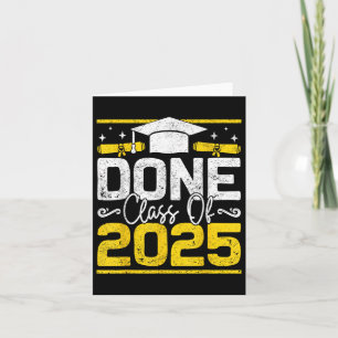 Tarjeta Cl De Los Regalos De Graduación De 2025 #Hecho 202