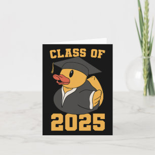 Tarjeta Cl De Pato De Goma De 2025, Año De Graduación Supe
