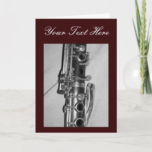 Tarjeta Clarinet (Anverso)
