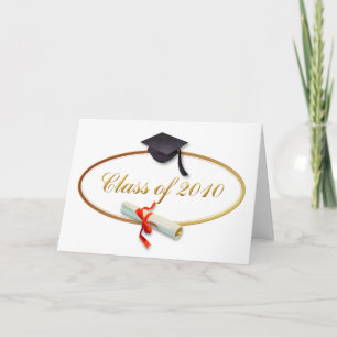Tarjeta Clase de 2010