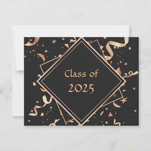 Tarjeta Clase de 2025, (Anverso)