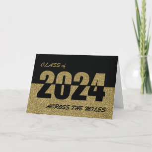 Tarjeta Clase de Graduación 2024, Gold C
