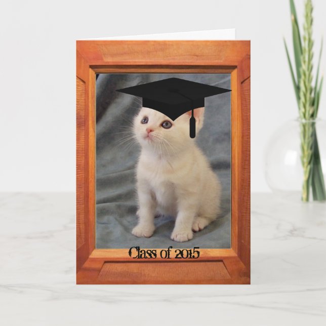 Tarjeta Clase de graduación de 2015 (Anverso)