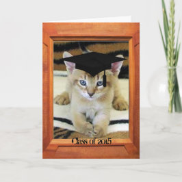 Tarjeta Clase de graduación de 2015
