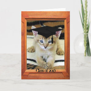 Tarjeta Clase de graduación de 2015