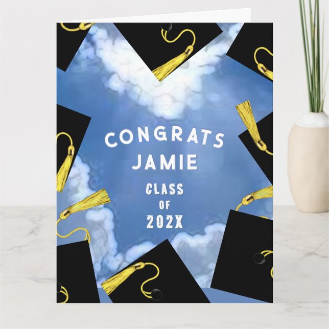 Tarjeta Clase de graduación de 2025 (Anverso)