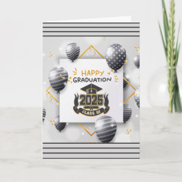 Tarjeta Clase de graduación de 2025 (Proverbs 3:5)