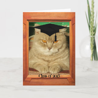 Tarjeta Clase de la graduación de 2015