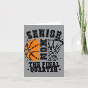 Tarjeta Clase de mamá sénior de 2026 Básquetbol El Cuarto