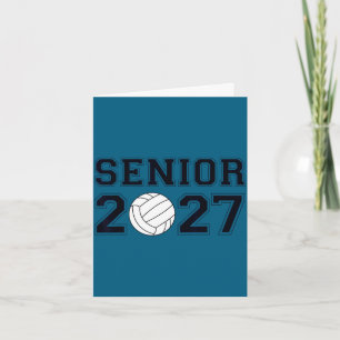 Tarjeta Clase de voleibol senior de 2027 tripulación de vo