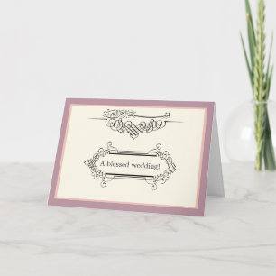 Tarjeta Clase islámica boda compromiso bismillah