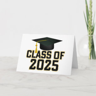 Tarjeta Clase Letterman Varsity de 2025