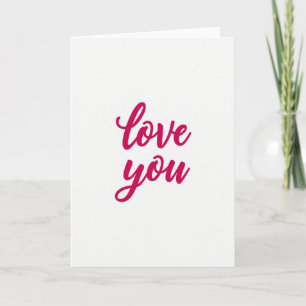 Tarjeta Clásica de Amor Romántico
