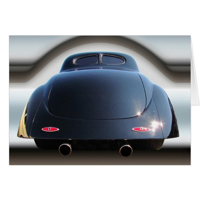 Tarjeta clásica del ~ del cupé (Anverso (Horizontal))