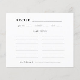 Tarjeta clásica elegante