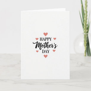 Tarjeta Clásica Feliz Día de las Madres