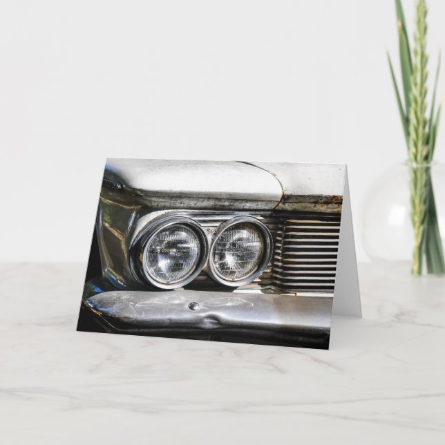 Tarjeta clásica oxidada (Anverso)