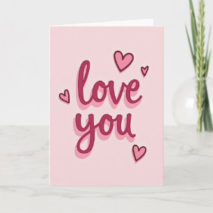 Tarjeta Clásica Romántica Te Amo