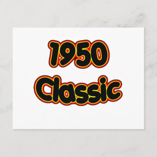 Tarjeta Clásico de 1950