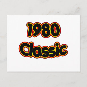 Tarjeta Clásico de 1980