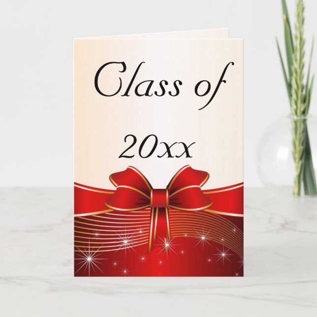 Tarjeta Class of 20xx (Anverso)