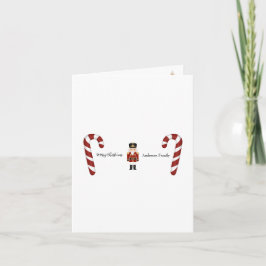 Tarjeta Classic Nutcracker Christmas