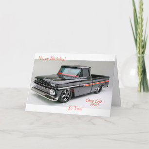 Tarjeta Classic Truck Greeting Card