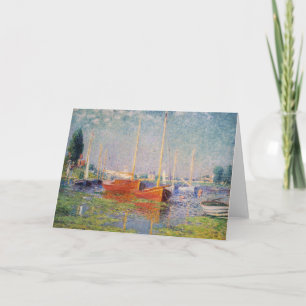 Tarjeta Claude Monet - Argenteuil