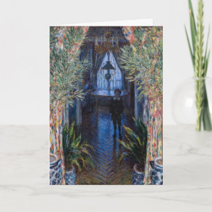 Tarjeta Claude Monet - Esquina del apartamento