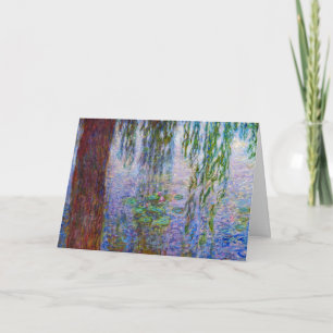 Tarjeta Claude Monet - Nenúfares