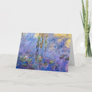 Tarjeta Claude Monet - Nenúfares