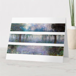 Tarjeta Claude Monet: Tres pinturas en el museo de Oranger