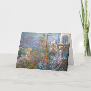 Tarjeta Claude Monet - Villas en Bordighera