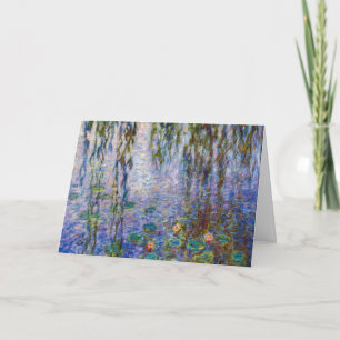 Tarjeta Claude Monet - Water Lilies