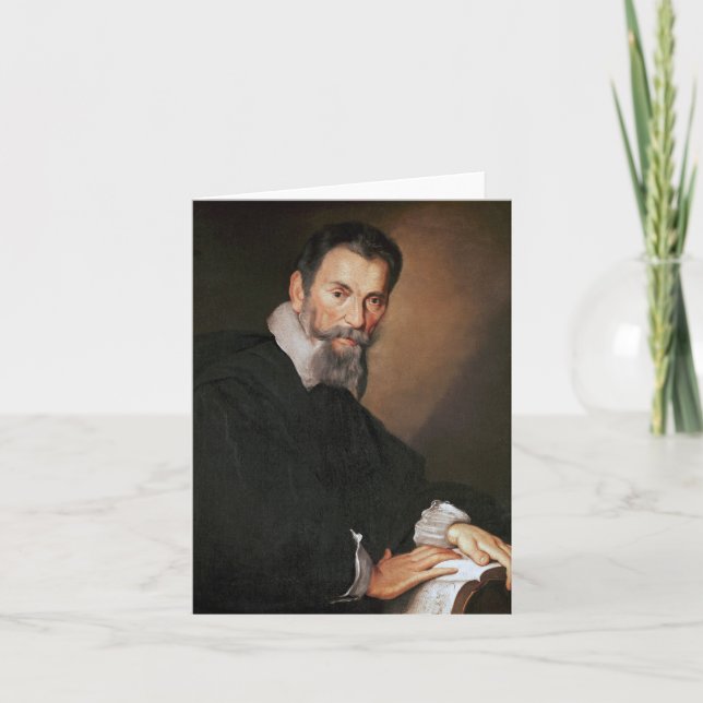 Tarjeta Claudio Monteverdi (Anverso)