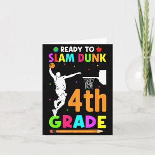 Tarjeta Clavado de béisbol Último día de clases Cuarto gra