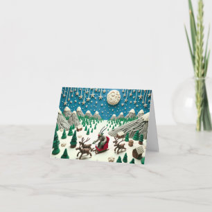 Tarjeta Claymation Krampus