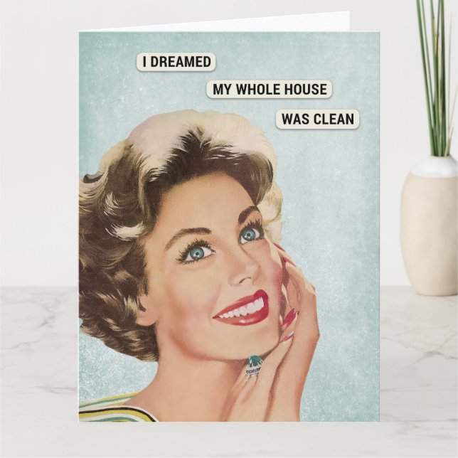 Tarjeta Clean House Dream (Anverso)