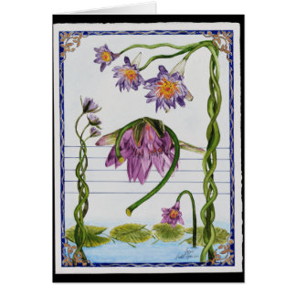 Tarjeta - Clef bajo de Lakme