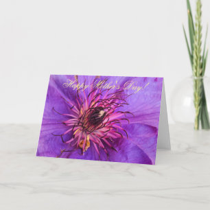 TARJETA CLEMATIS