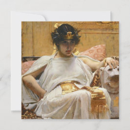 Tarjeta Cleopatra (antigua reina egipcia)