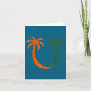 Tarjeta Clic Vintage 90's Palmeras de Miami Um 