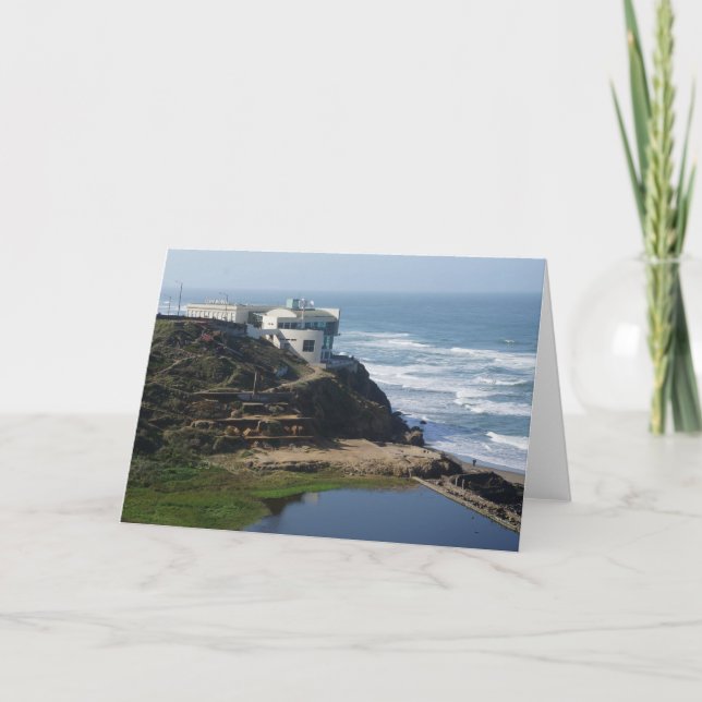Tarjeta Cliff House San Francisco California Card (Anverso)